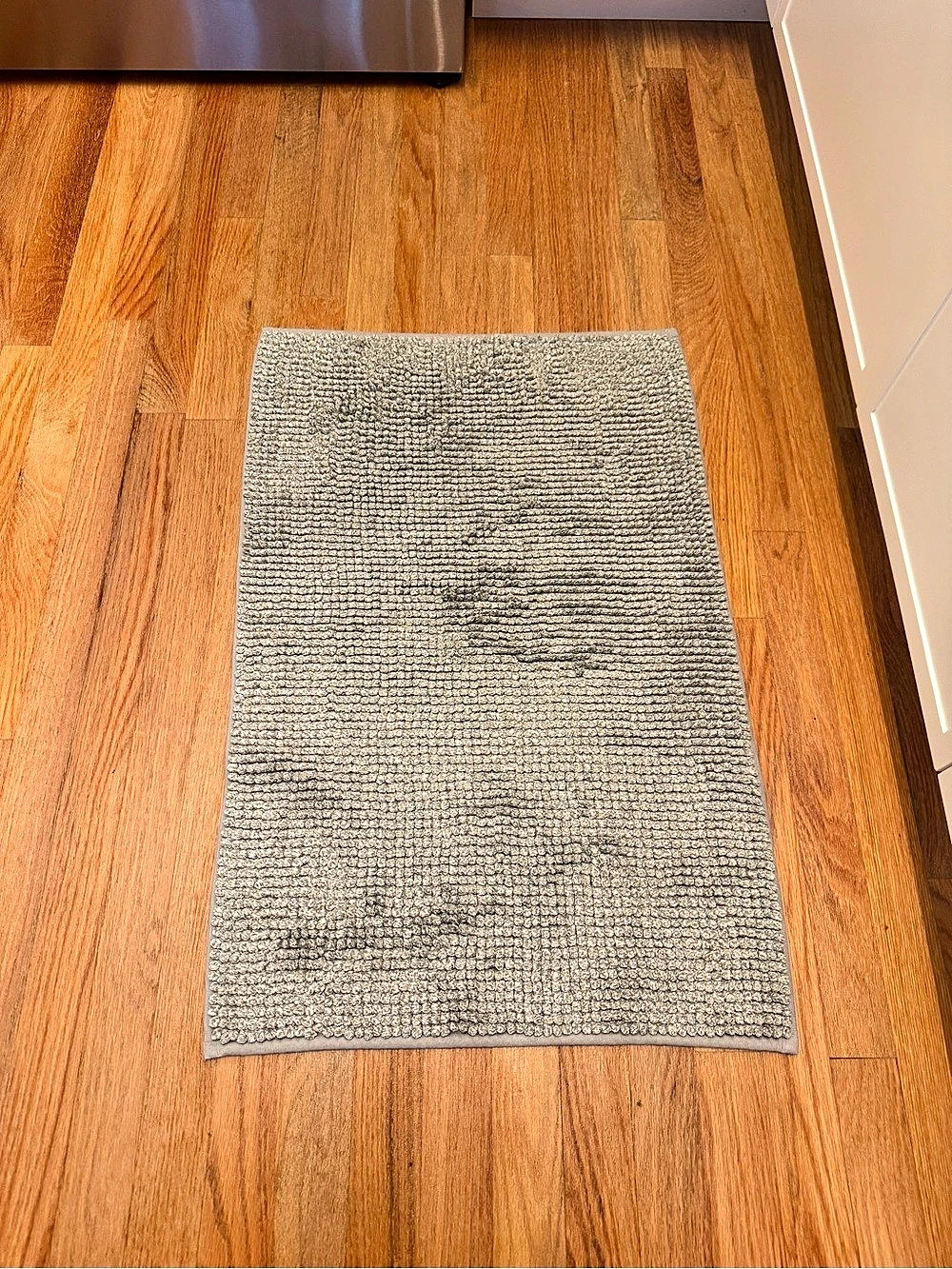 Brown/Taupe microfiber rug
